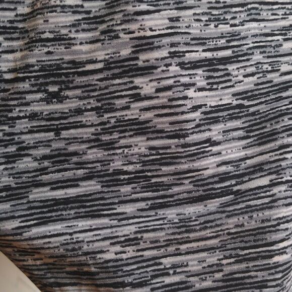 2 for $20 Tek Gear Black White Shelf Bra Dress Sz M - Picture 5 of 7